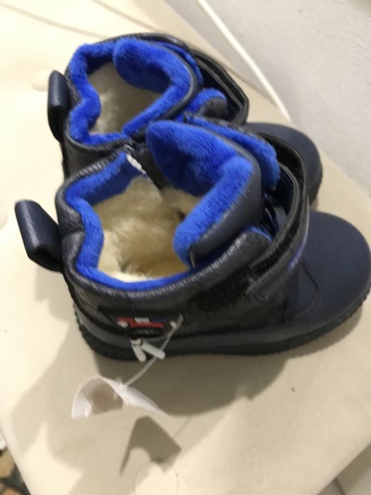 Дитячі теплі чоботи 23-13,5-24-15см