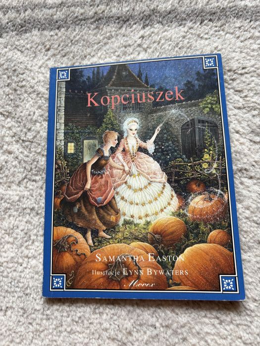 Kopciuszek ksiazka z 1996 roku z pieknymi obrazkami