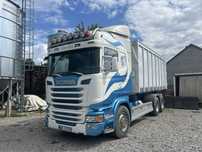 Scania R480 6x4 2014 hakowiec do zboza złomu trocin hak