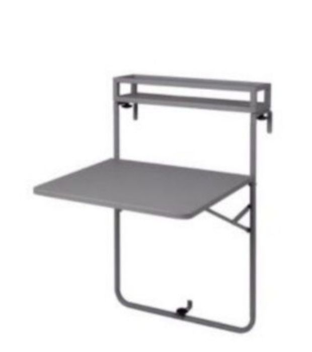 Zwieszany na balustradę Nowy stolik balkonowy Saba Good Home