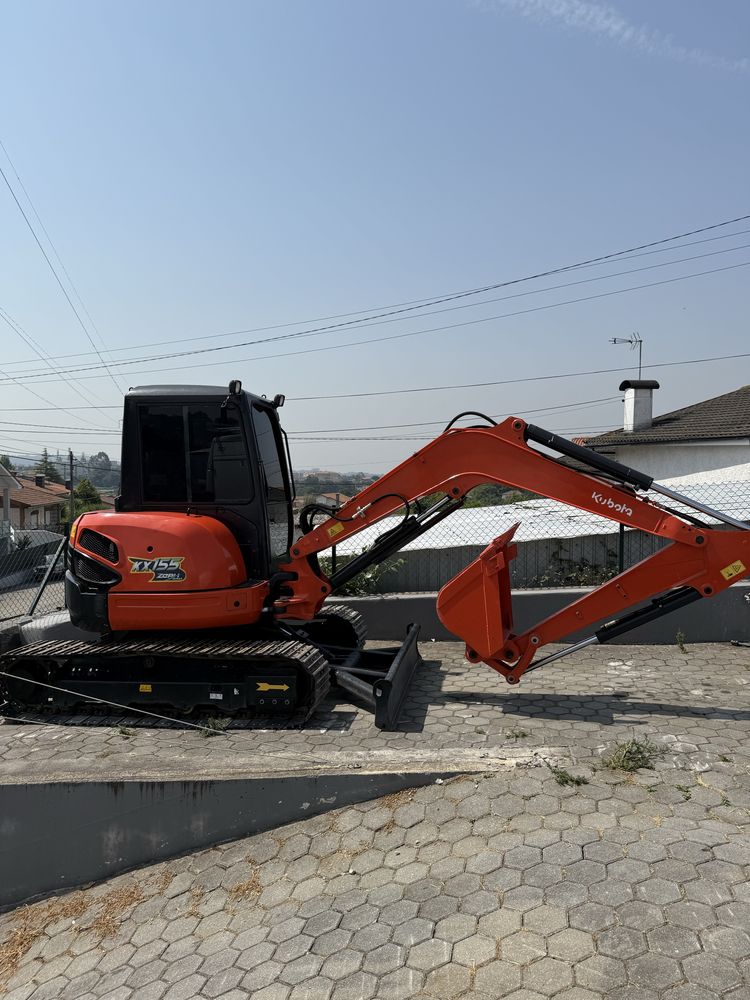 Kubota KX155‑3SZ – Mini Escavadora (2012)