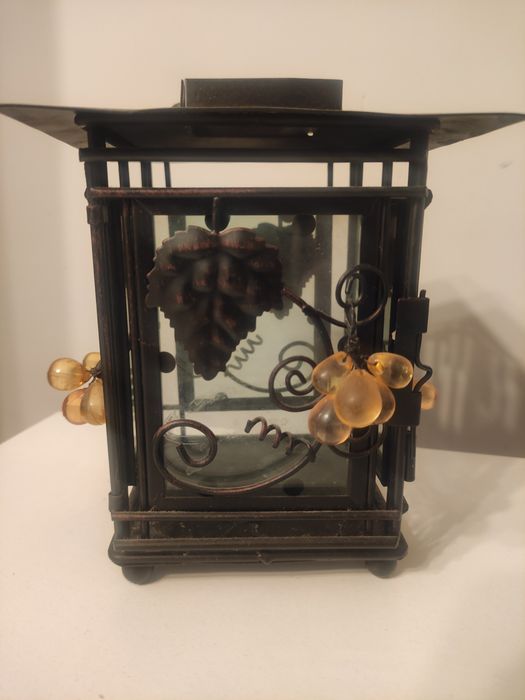 Lampion metalowy wys.20 cm