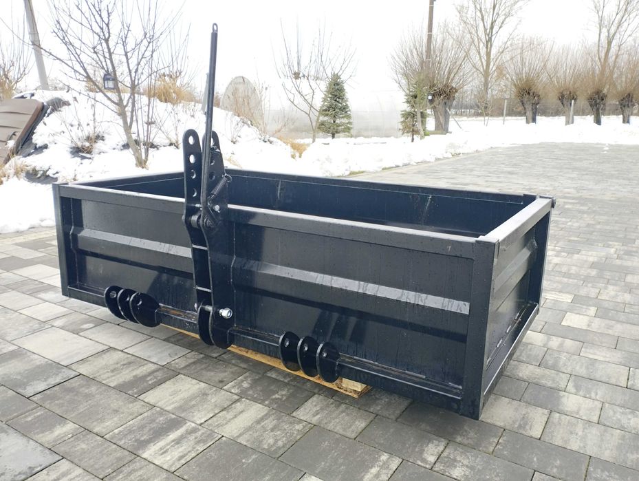 Skrzynia na TUZ do Ciągnika z lemieszem i kiprem dostawa cała Polska