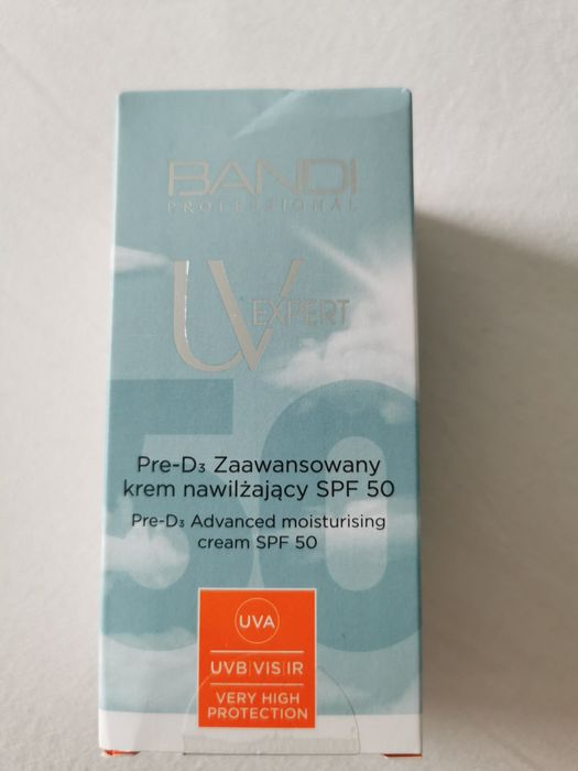 Pre-D3 Zaawansowany krem nawilżający SPF 50