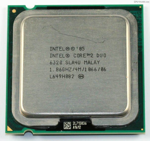 Процессор Intel® Core™2 Duo E6320 4 МБ кэш-памяти