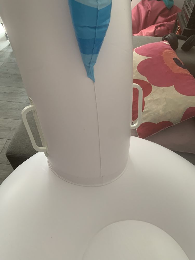 Boia grande para praia ou piscina do unicornio