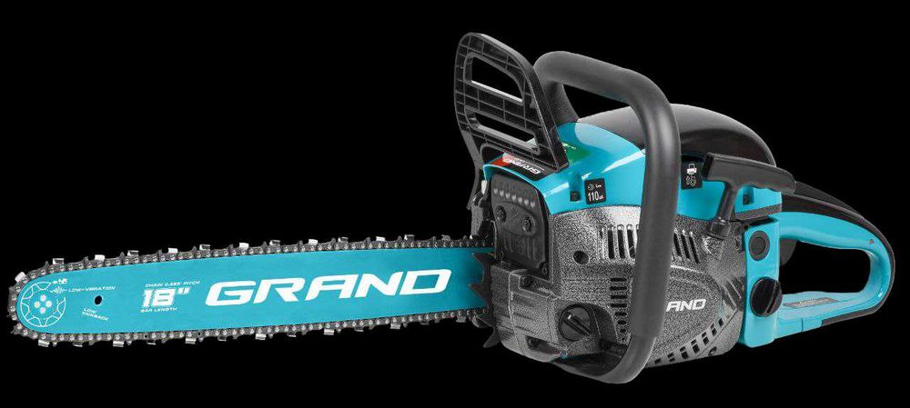 Бензопила ланцюгова Grand БП-6300 / Eltos БП-6300 (2 шини, 2 ланцюги)