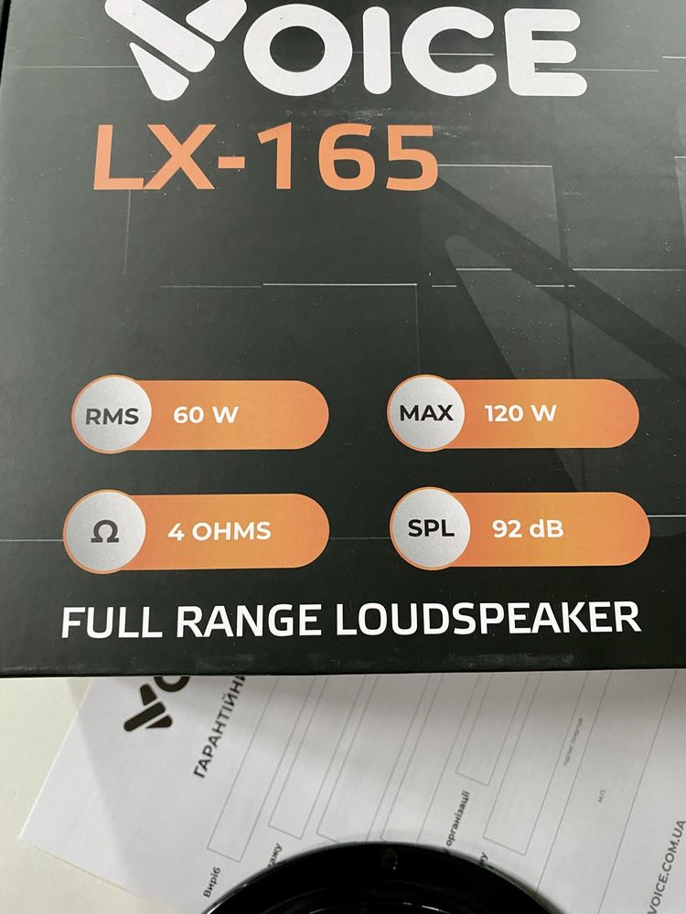 Voice LX-165 Voice SP-60A Voice SP-305 динамики сабвуферз
