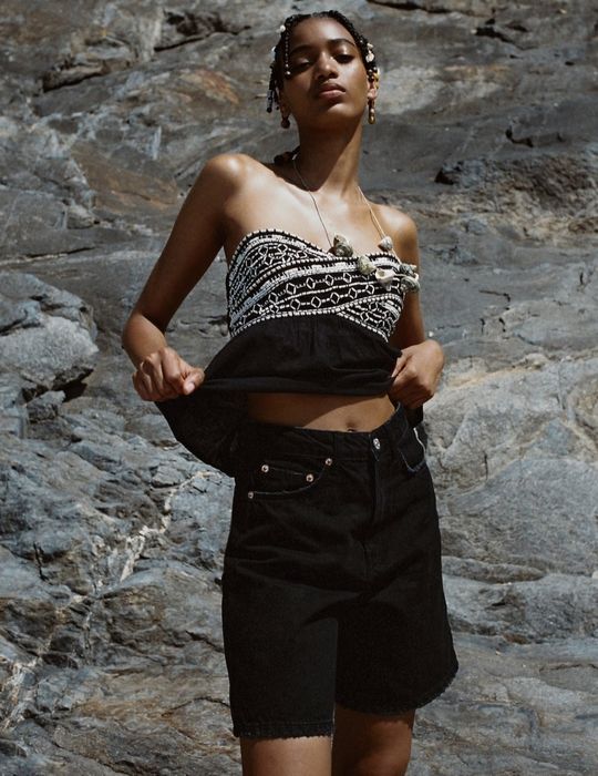 Шорти джинсові Zara, розмір С-М нові