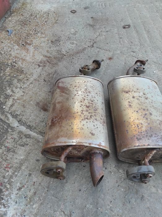 Глушитель задняя часть на Равон Р2 Ravon R2 оригинал