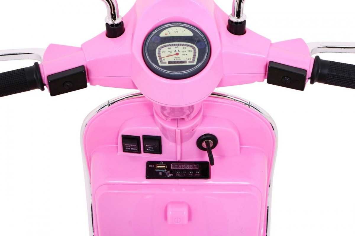 Skuter Vespa  dla dzieci na akumulator