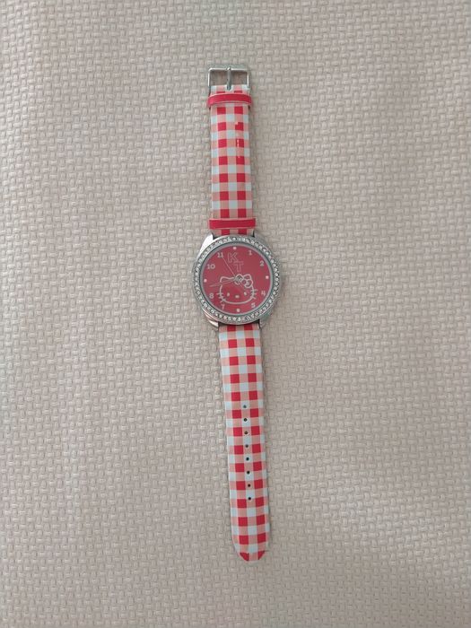 Relógio Hello Kitty tamanho grande