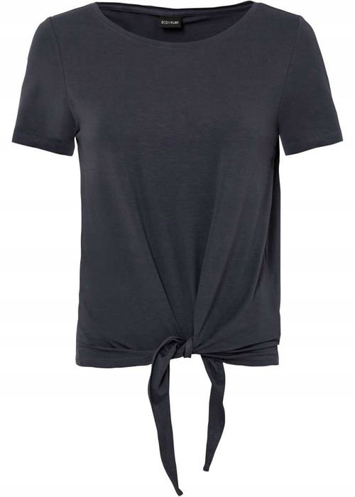 B.P.C t-shirt z wiskozy z wiązaniem r.40/42