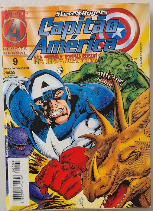 Revistas (5) BD X-Men super heróis Marvel