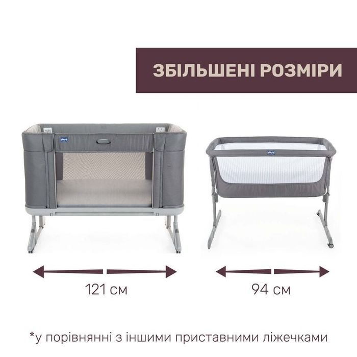 Ліжечко Next2Me Forever від Chicco нове