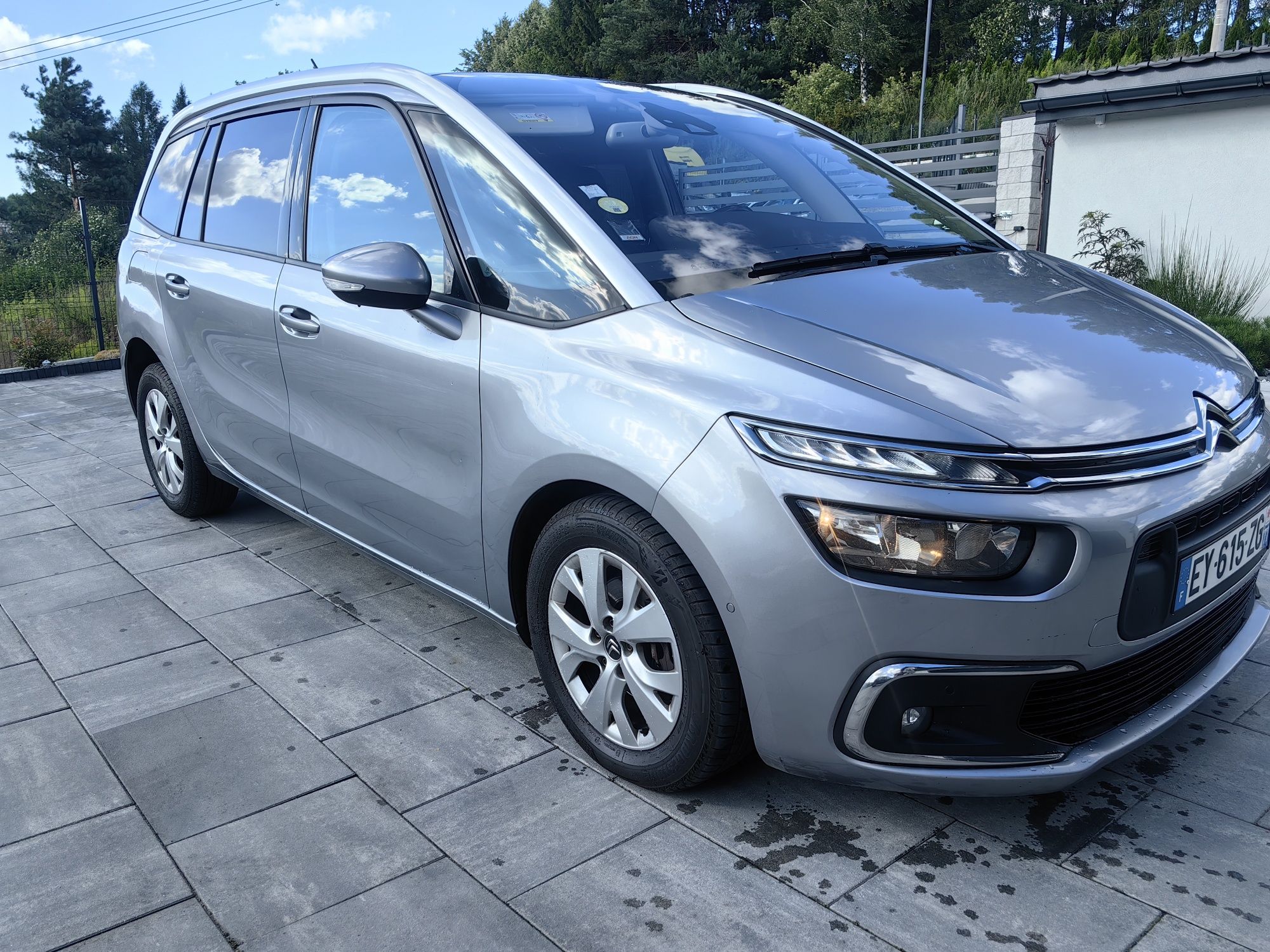 Citroen C4 Spacetourer  7 miejsc 1.6 hdi 120 koni duży wyświetlacz kol