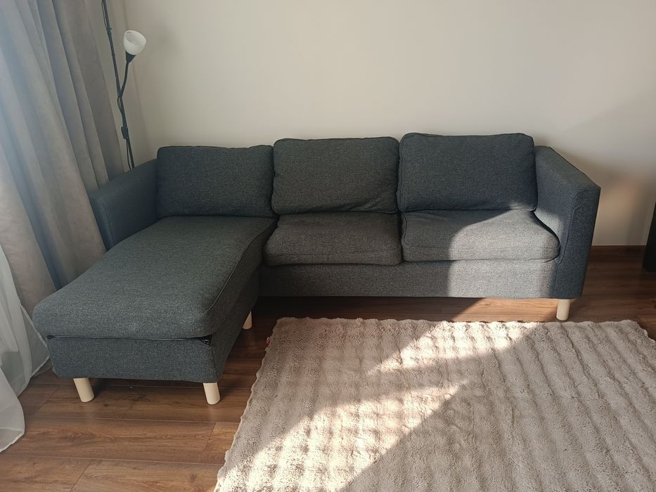 Sofa 3 osobowa z szezlongiem