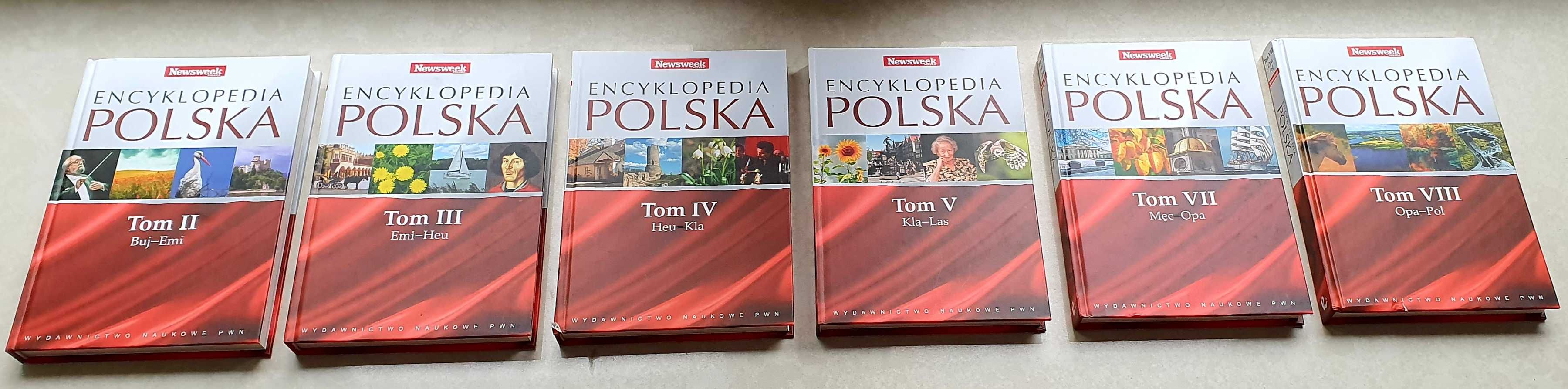 Encyklopedia Polska Newsweek 6 tomów / nowe / tylko odbiór osobisty