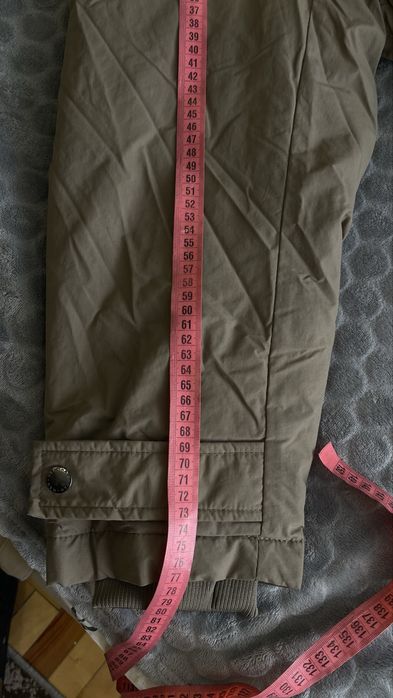 Чоловіча зимова куртка, парка hm розмір l, зимова шапка чоловіча