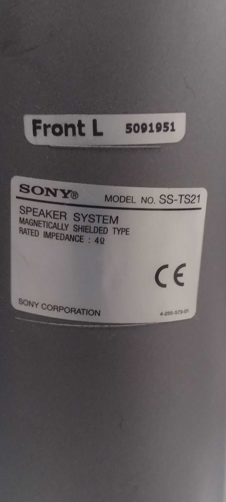 Colunas de Som Sony SS TS21