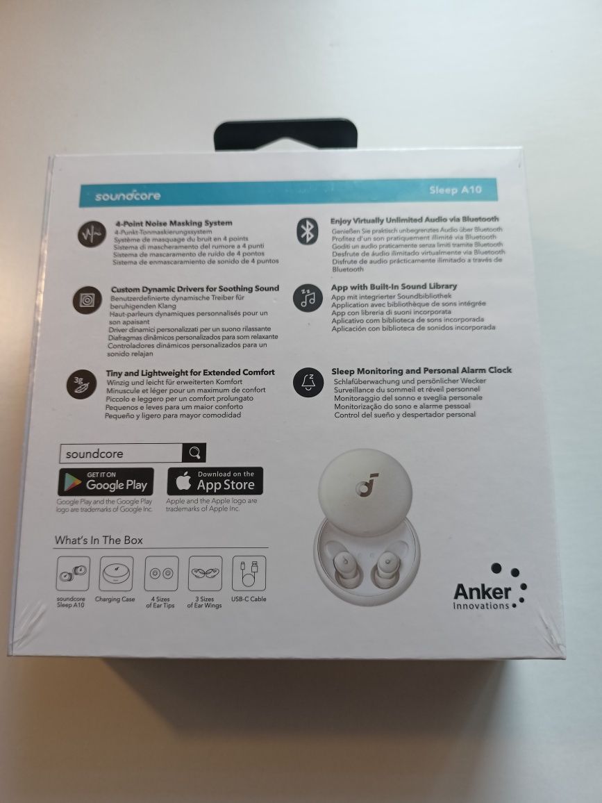 Anker soundcore Sleep A10 навушники для сну