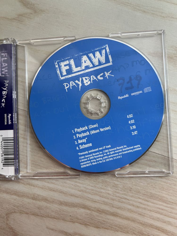 CD Single Flaw: Playback