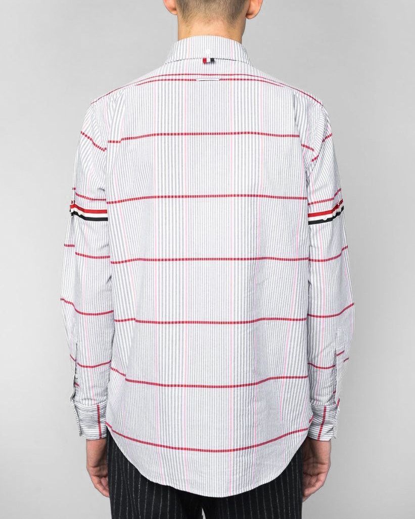 Хлопковая рубашка THOM BROWNE (5) Оригинал