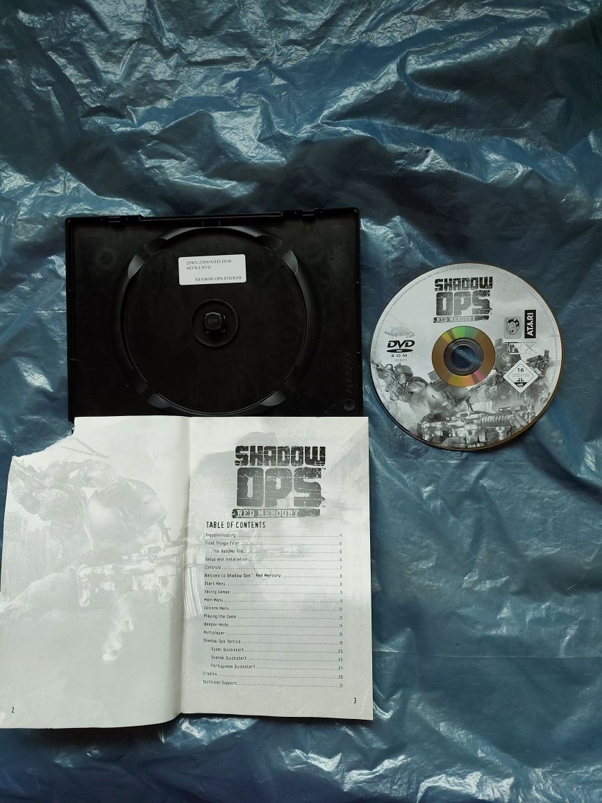 Płyta DVD Gra SHADOW OPS 2004rok