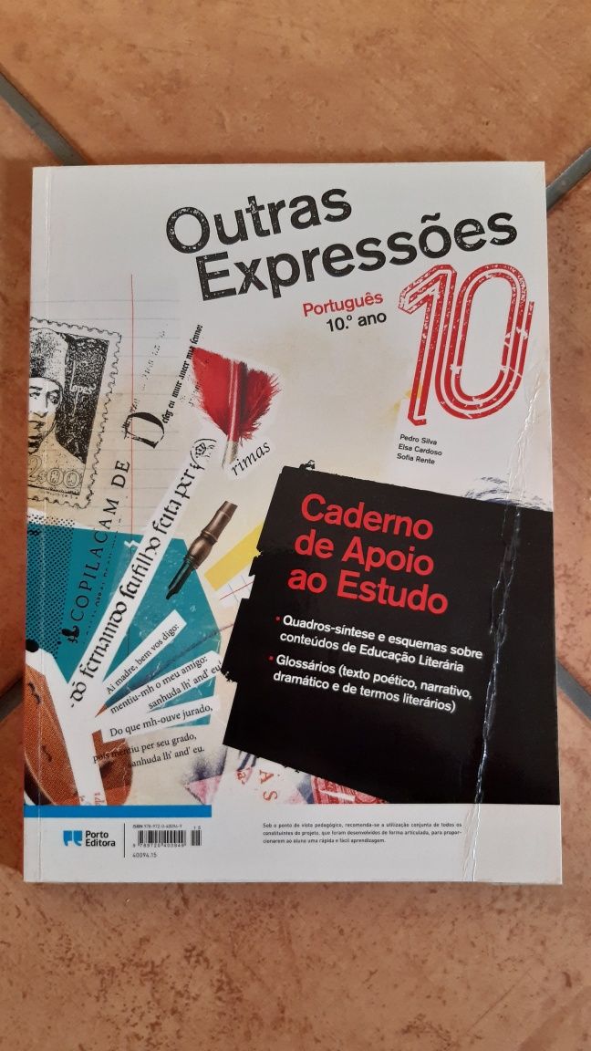 Caderno de atividades "Outras expressões" 10 ano
Título: "Outras expre