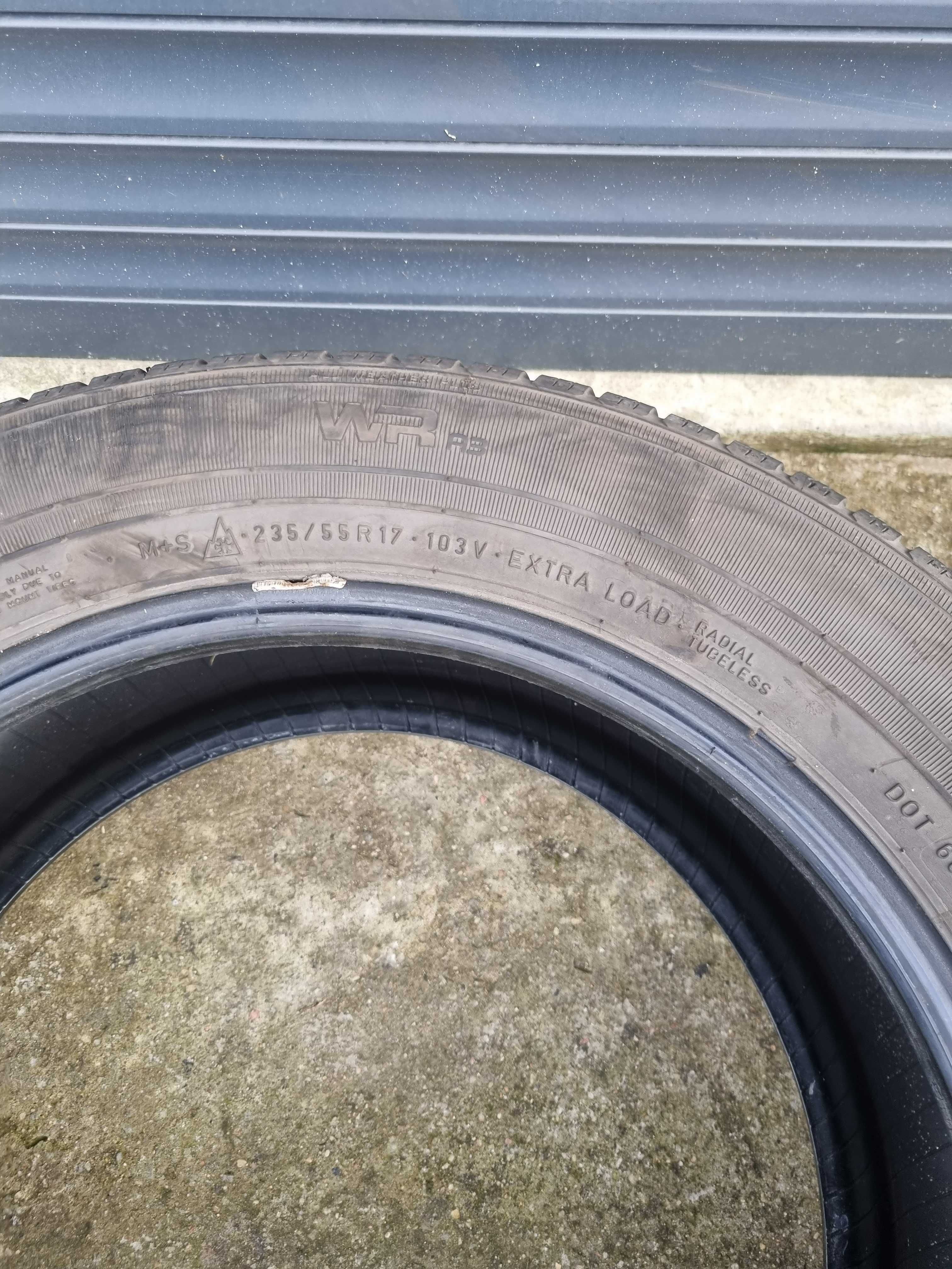 Opony zimowe NOKIAN WR A3 235/55 R17 2x 3,97 mm DOT 2015 PARA
