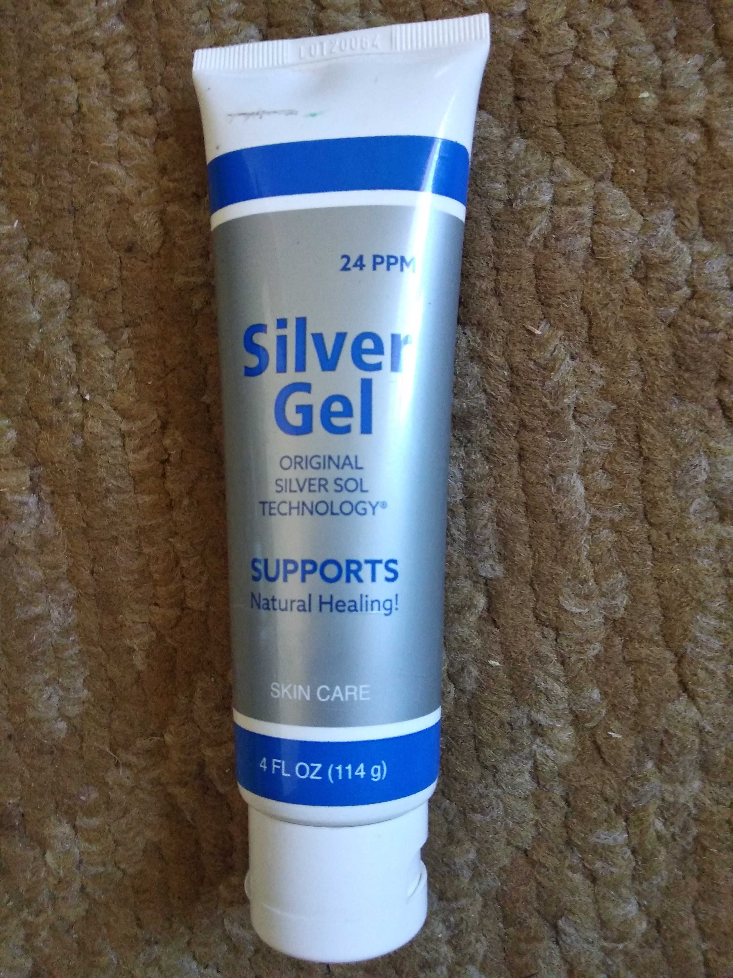 Silver gel. Срібний гель для шкіри