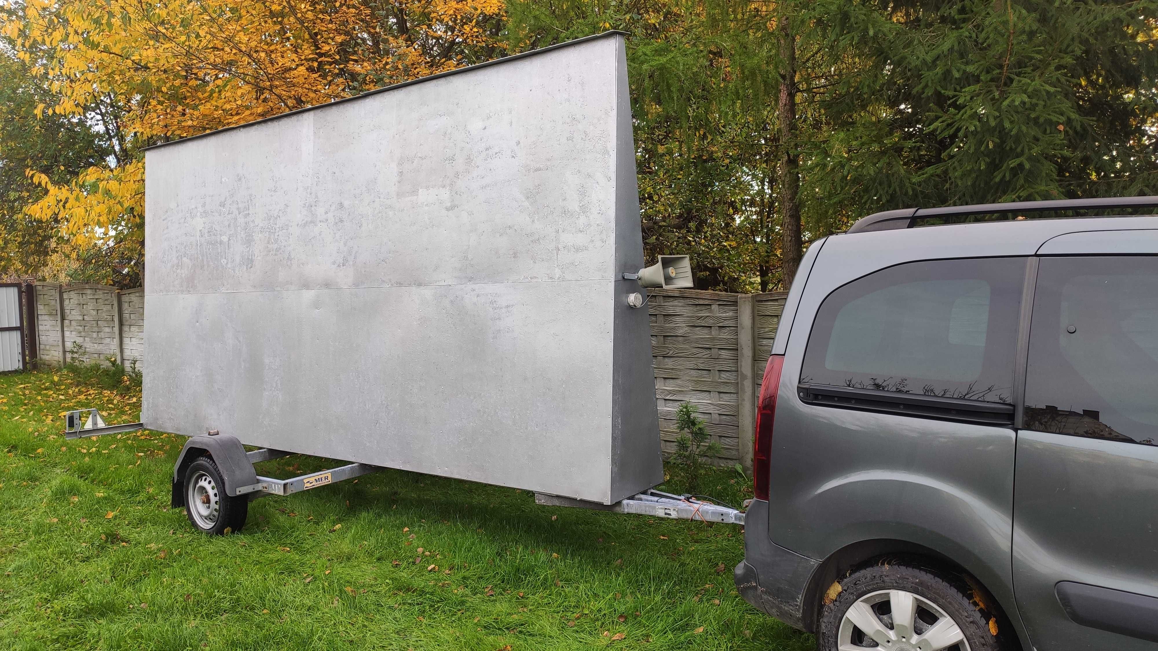 PRZYCZEPA REKLAMOWA Reklama Duża Stacjonarnie i Mobilnie Bilbord Baner