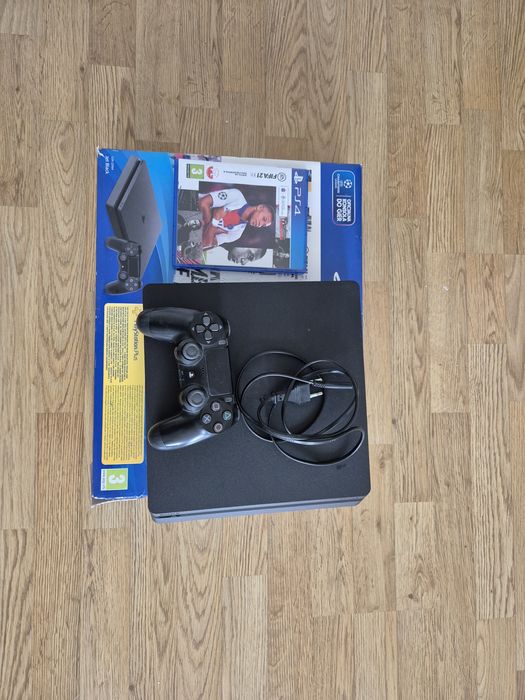 Konsola PS4 500 GB FIFA23, Lego Ninjago, Battlefield V, GTA5, Uncharte