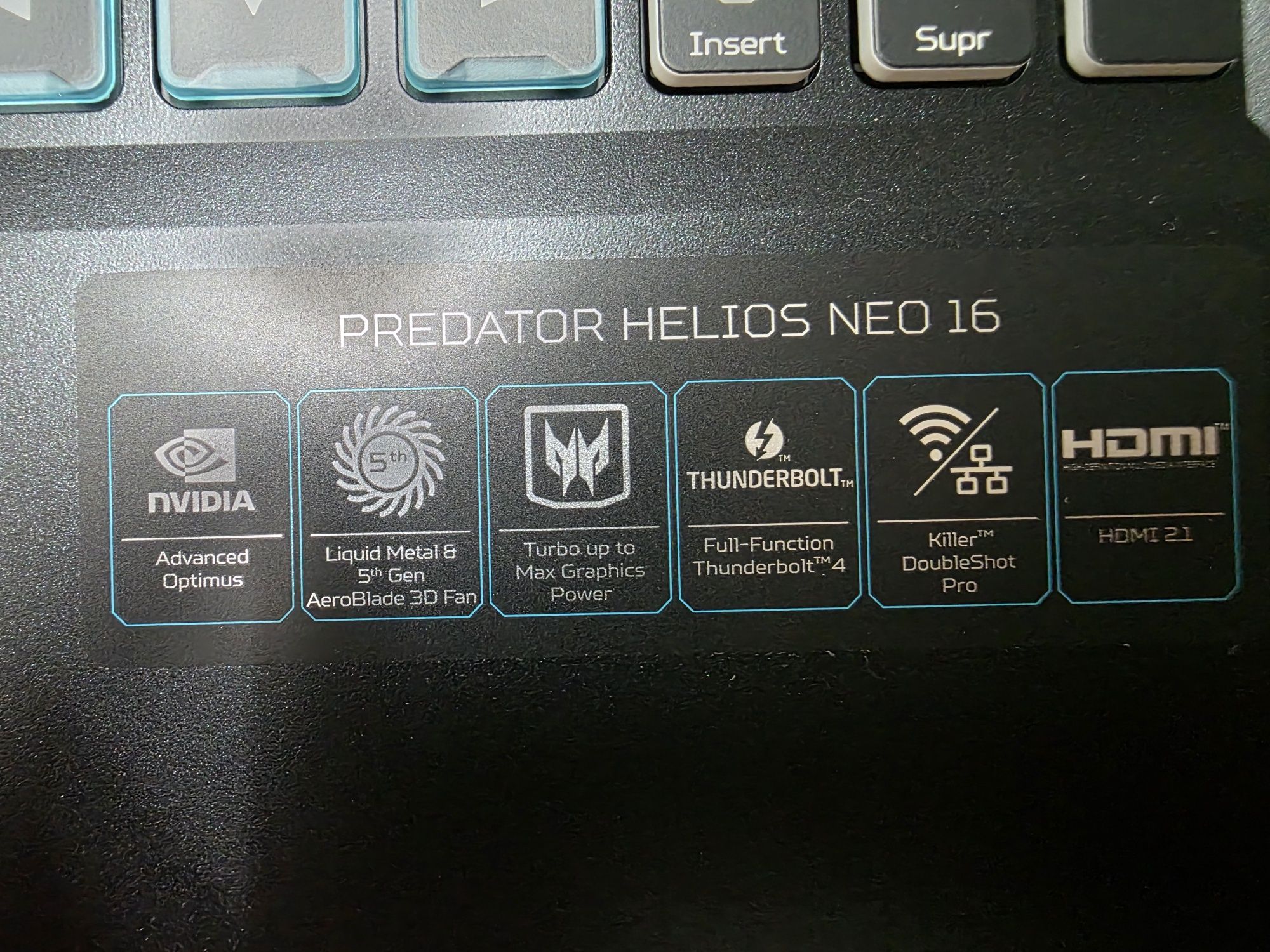 Computador portátil predator helios neo 16