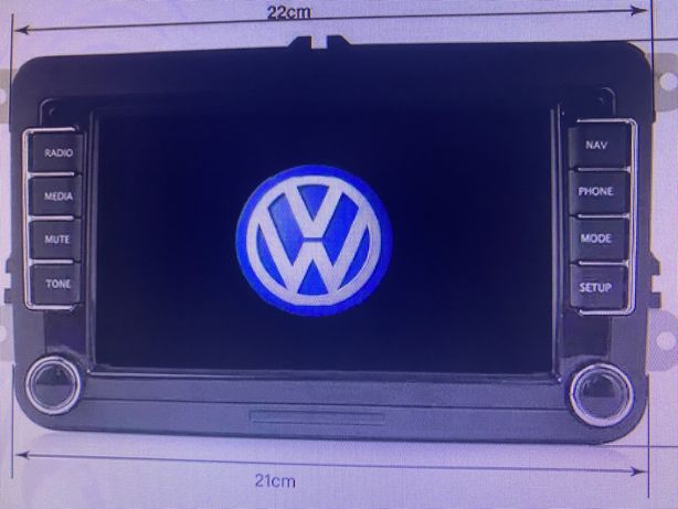 Штатная  магнитола VW android GPS новигация