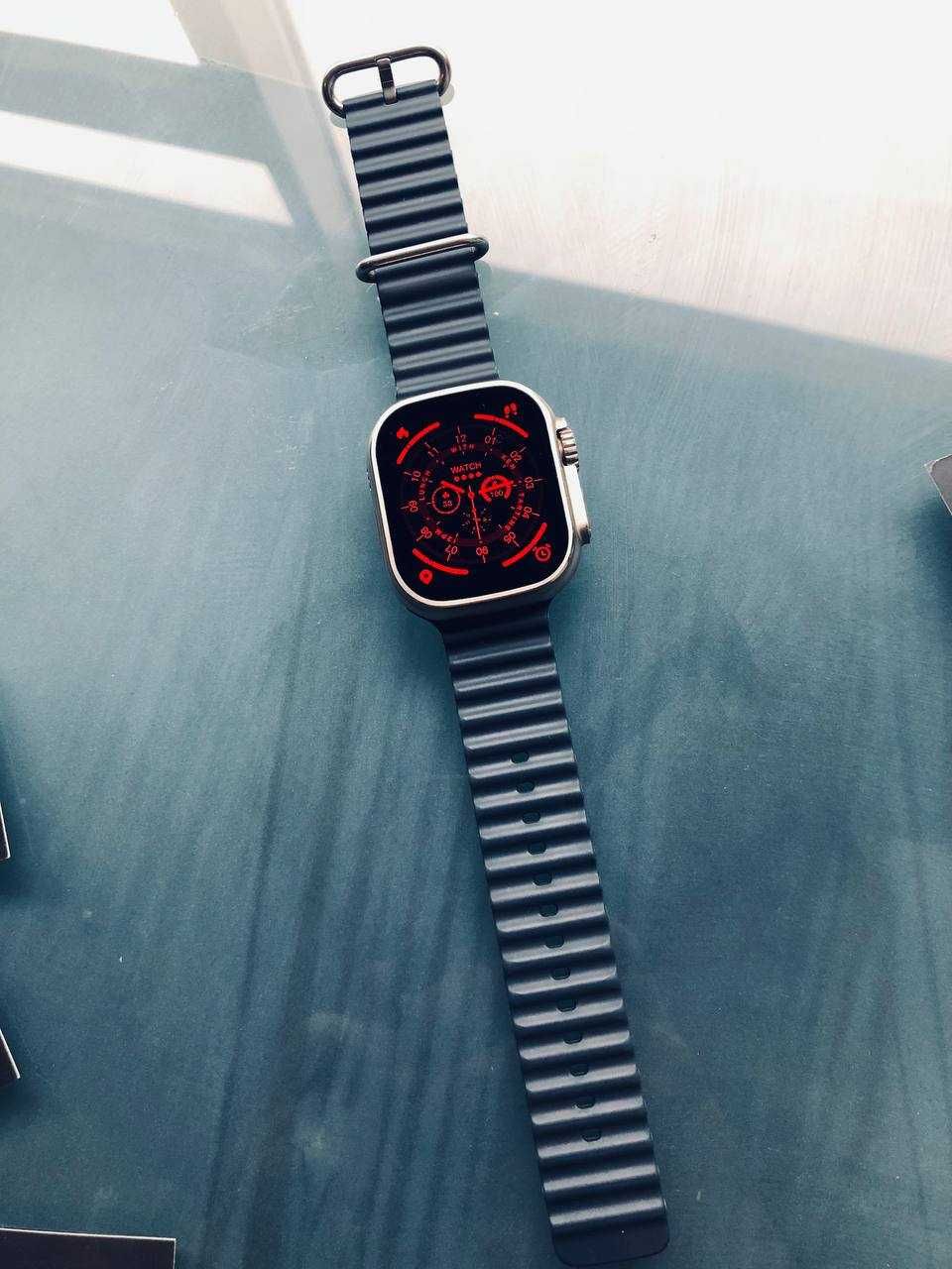 Смарт часы  Ultra Apple Watch + 3 ремешка