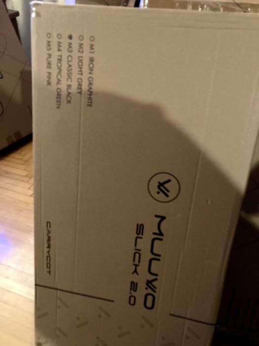 Nowa Gondola do wózka MUUVO Slick 2.0 Classic Black