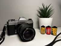 Yashica Electro AX 35-70mm f2,8-4 - aparat analogowy, zadbany