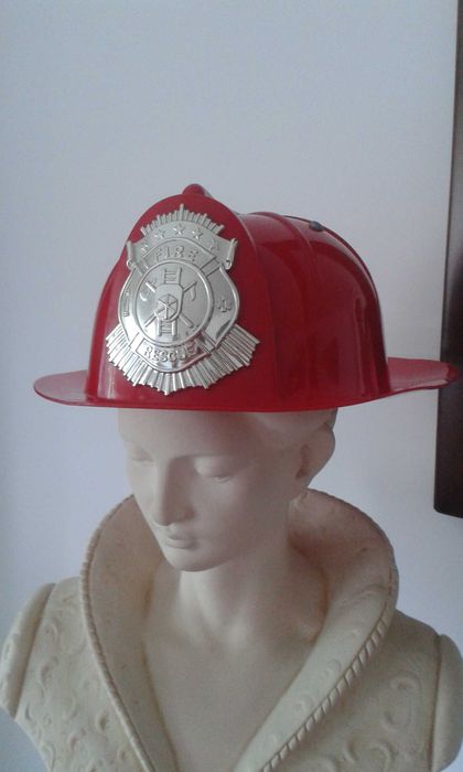 Hełm Strażak SAM Kask strój na Bal Przebierańców