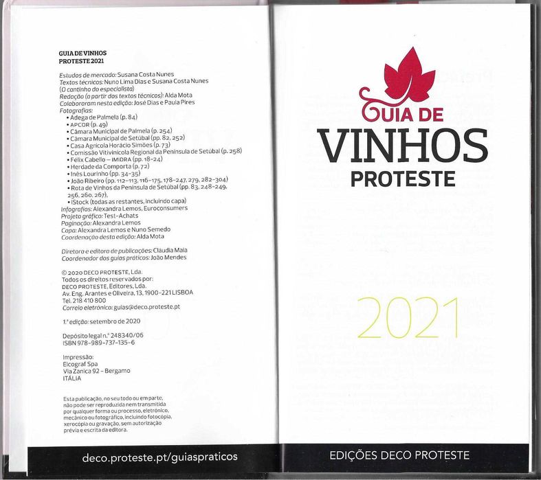 Guia de Vinhos - - - 2021 - - - - - Livro