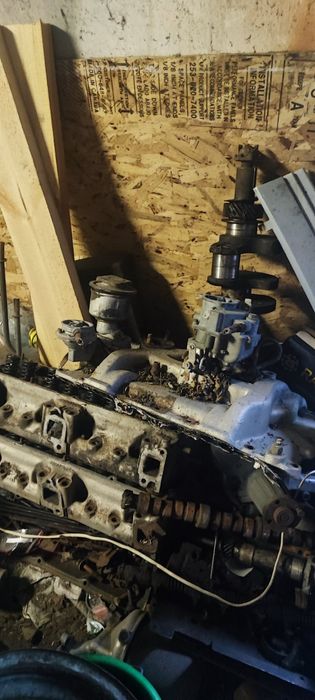 ГБЦ коленвал паук двигателя ЗИЛ 130-131
