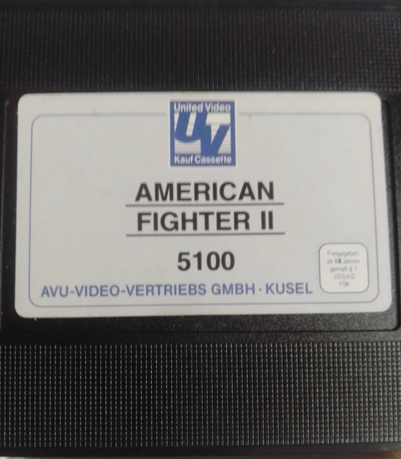 Cassete VHS American Fighter 2 ( Edição Rara )