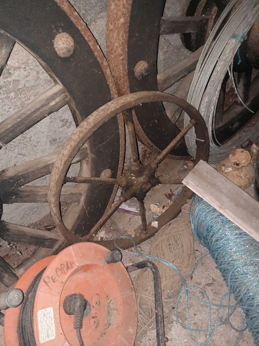 Rodas de carros de bois