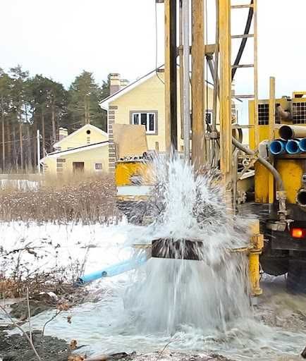 Буріння свердловин, граніт (Бурение скважин, гранит)