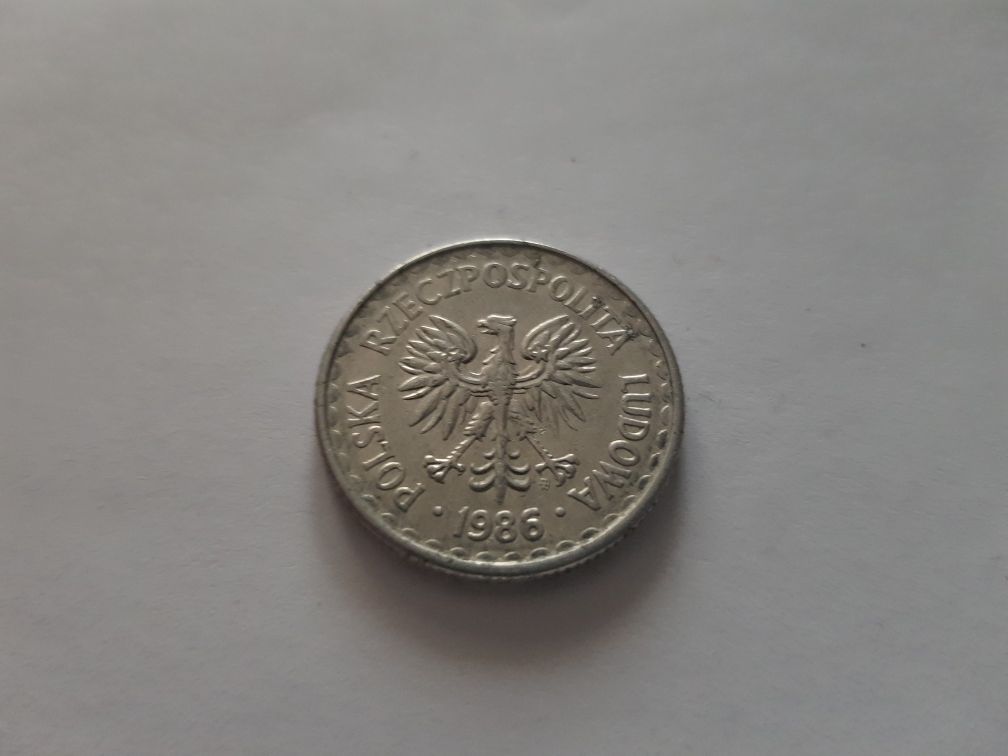 1zł. 1986r     .