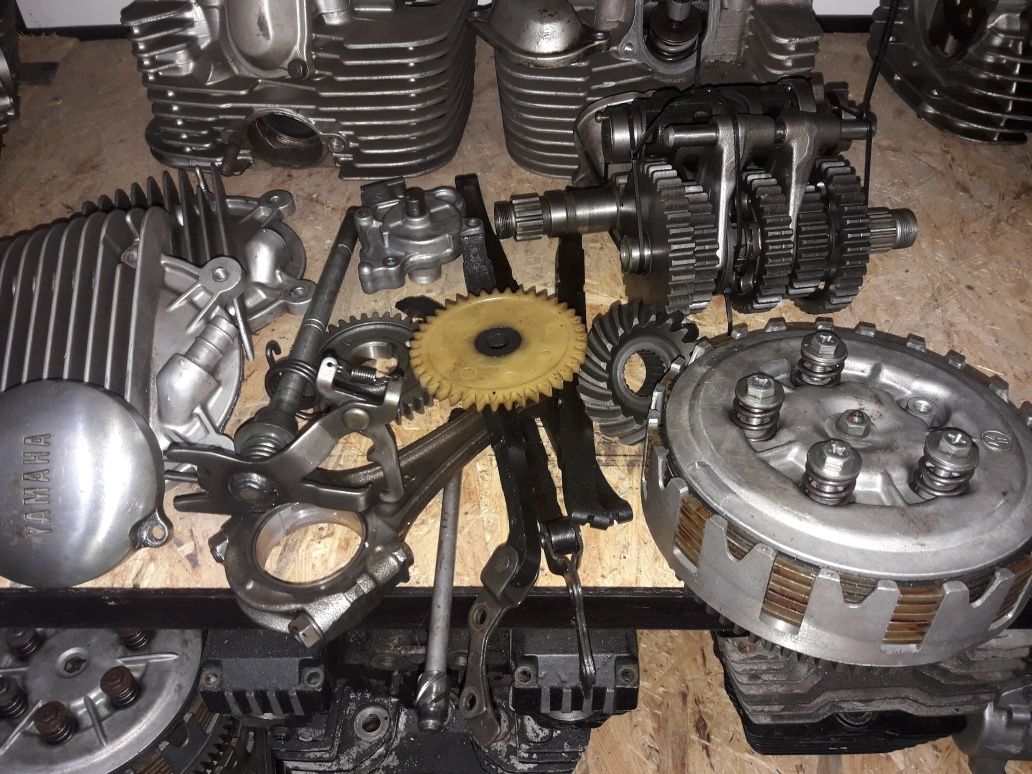 Yamaha XV virago 535 xv535 części tryby  głowica cylinder sprzęgło