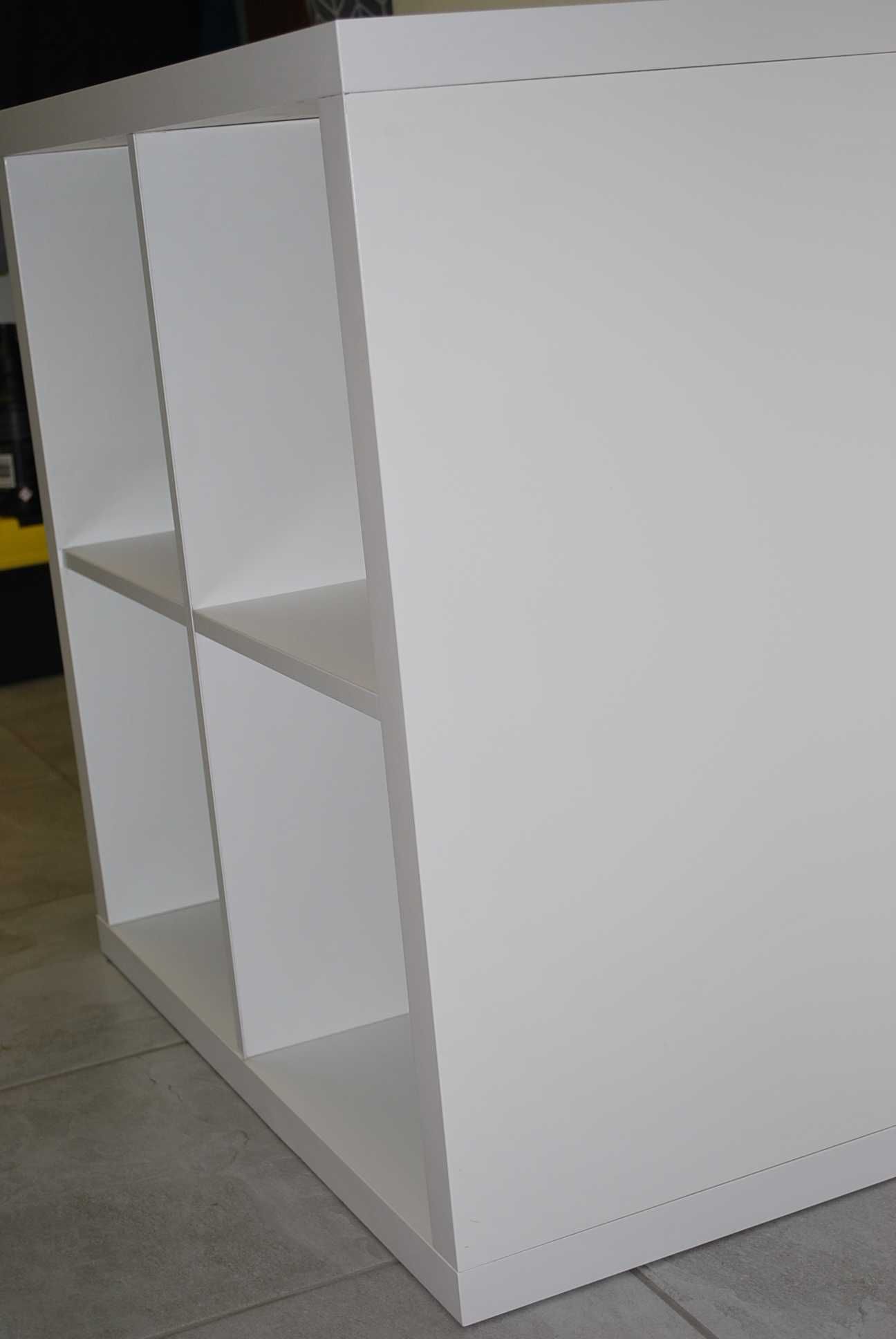 regał Kallax Ikea 77 x 77 cm biały