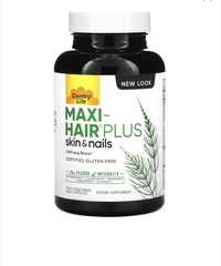 Maxi Hair Plus, витамины для волос кожи ногтей с биотином 120 капсул
