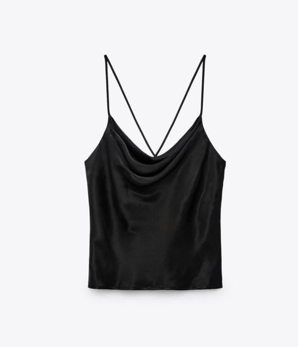 Натуральный топ  zara s, xs