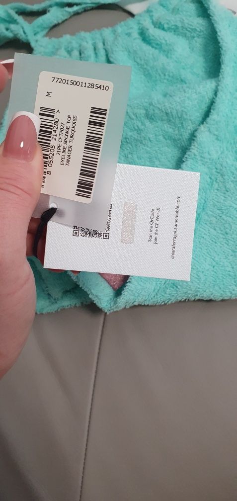 Bluzka Top Chiara Ferragni nowy oryginalny S/M